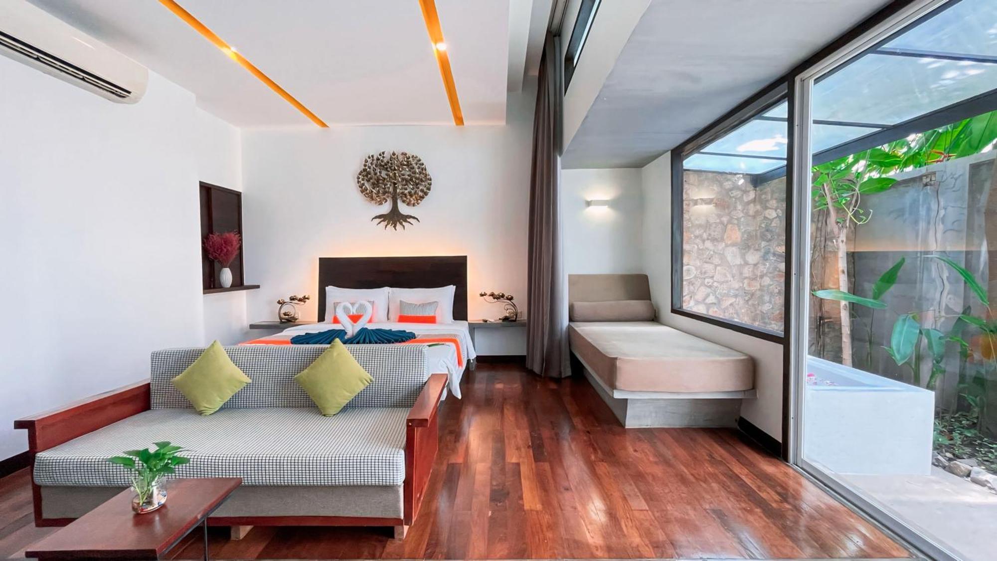 The Calm Oasis Hotel Siem Reap Exterior foto