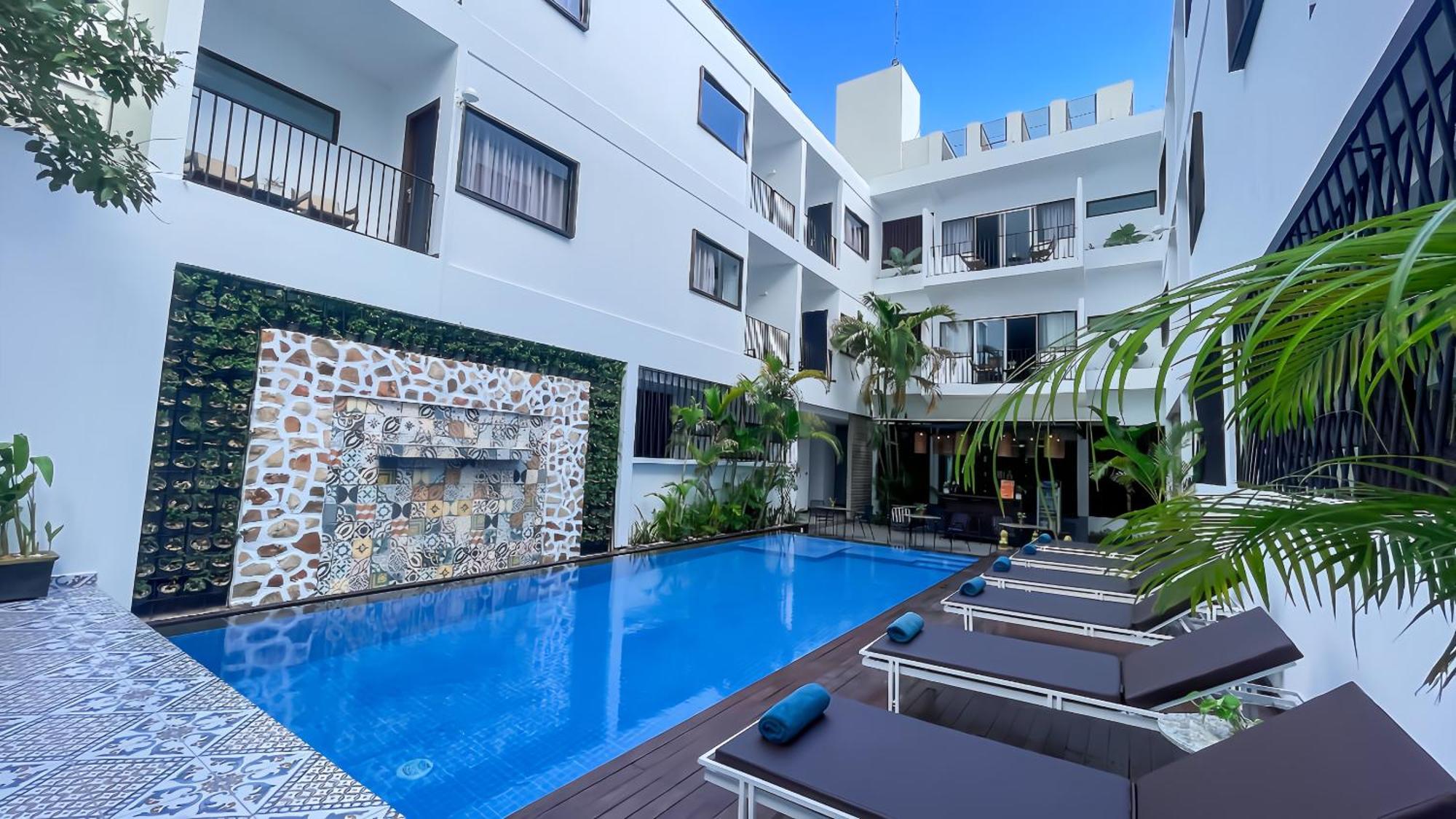 The Calm Oasis Hotel Siem Reap Exterior foto