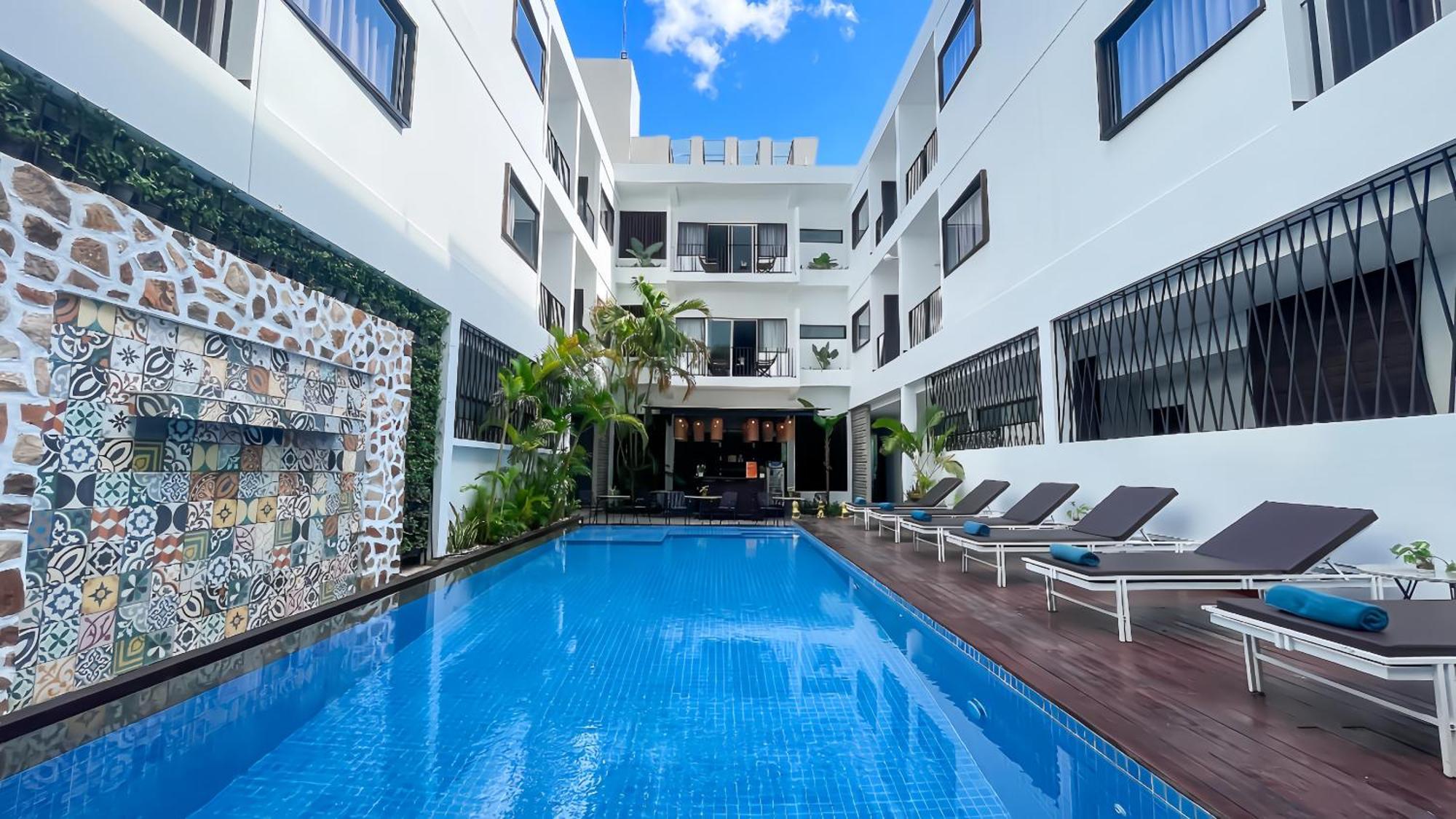 The Calm Oasis Hotel Siem Reap Exterior foto