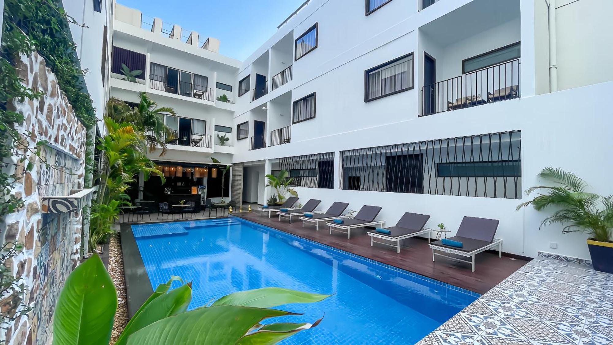 The Calm Oasis Hotel Siem Reap Exterior foto