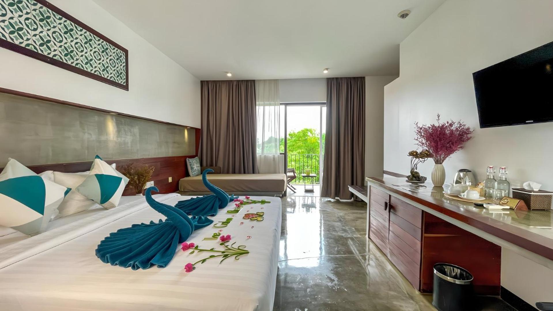 The Calm Oasis Hotel Siem Reap Exterior foto