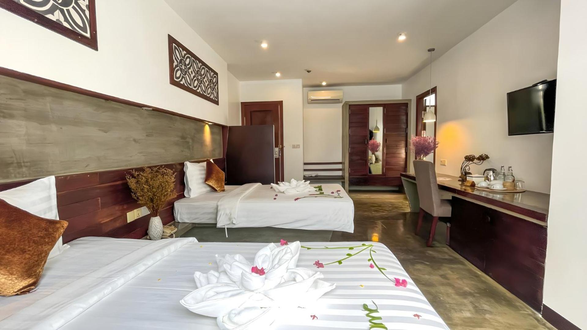 The Calm Oasis Hotel Siem Reap Exterior foto