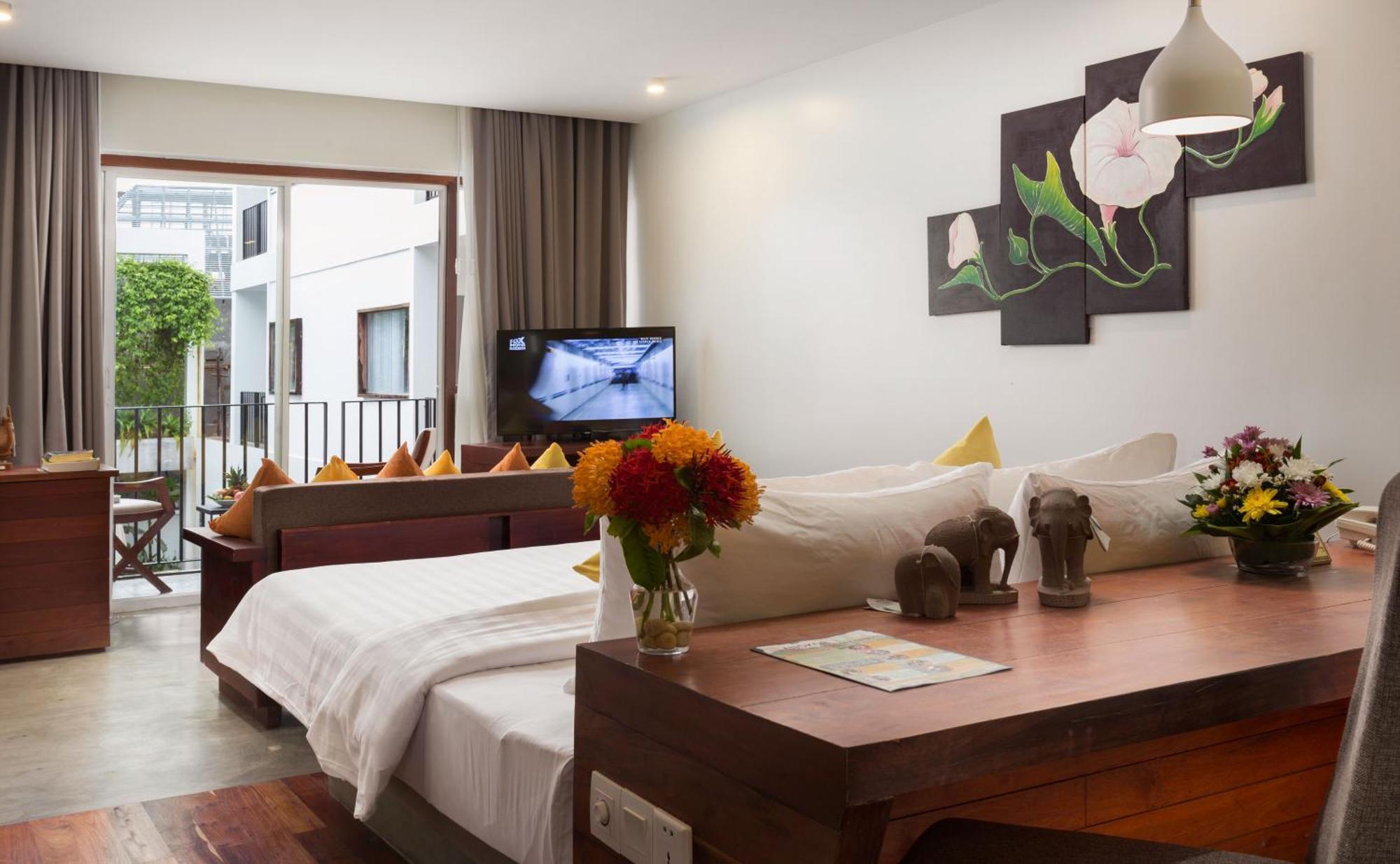 The Calm Oasis Hotel Siem Reap Exterior foto