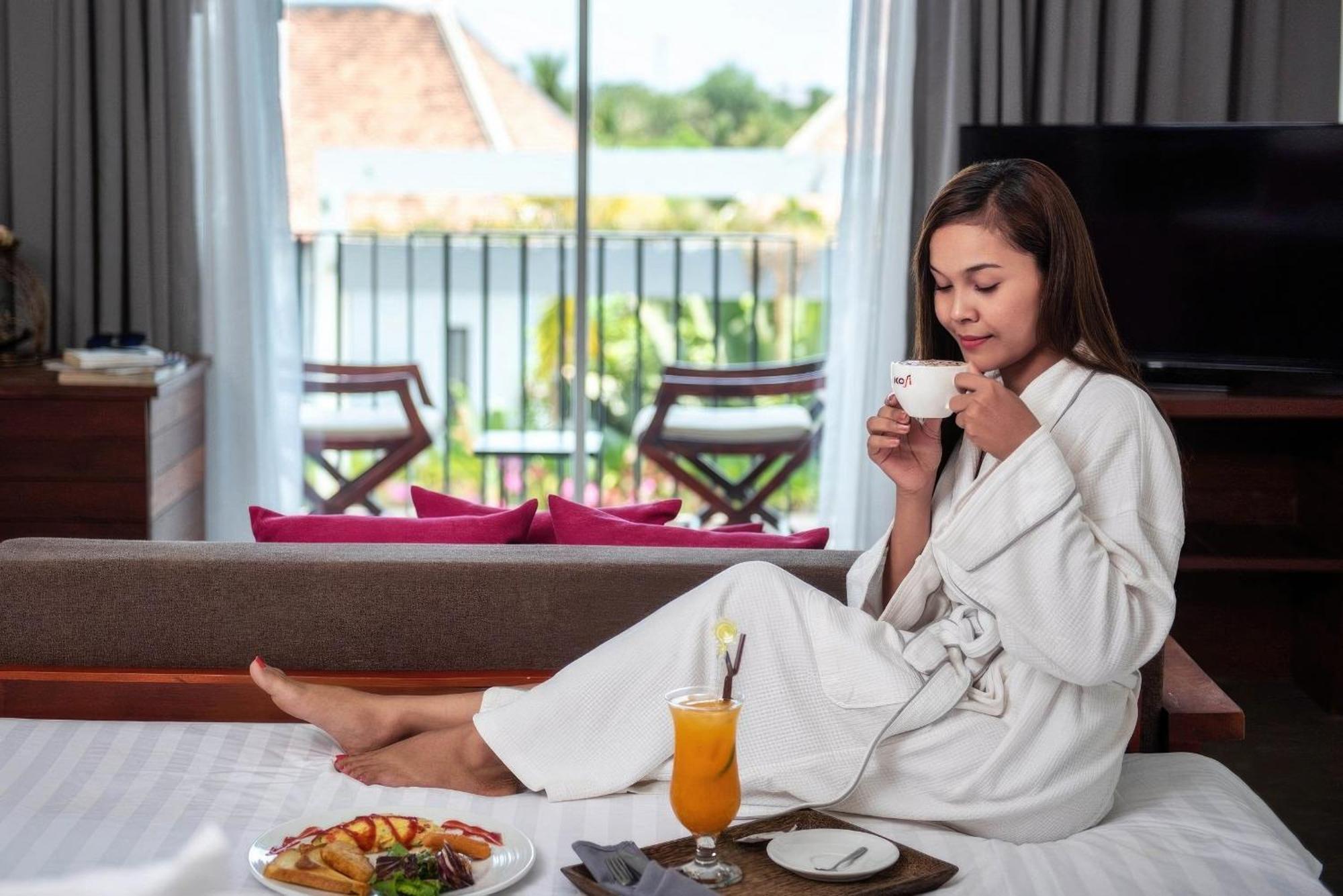 The Calm Oasis Hotel Siem Reap Exterior foto