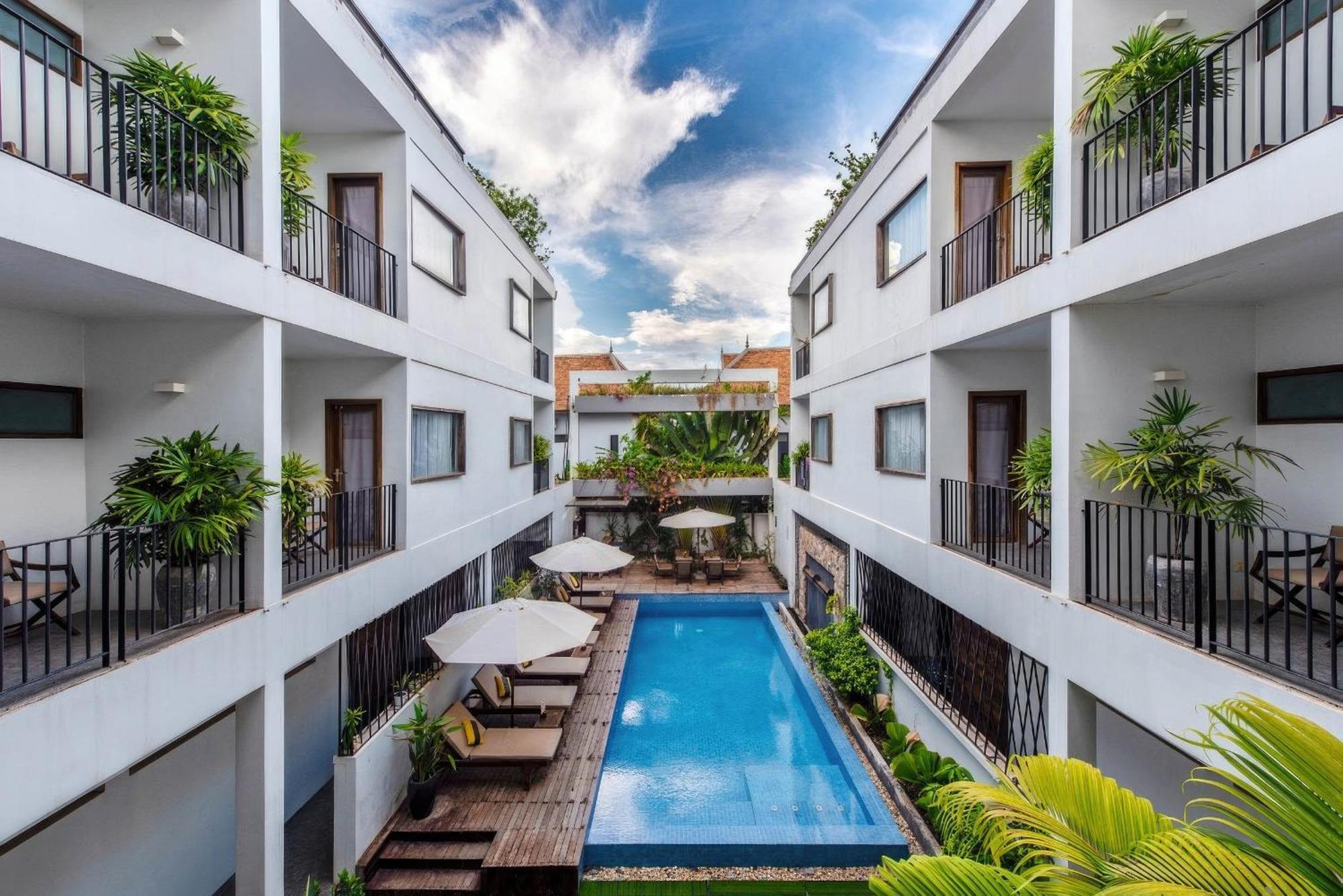 The Calm Oasis Hotel Siem Reap Exterior foto
